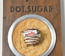 Nutella cookies pans