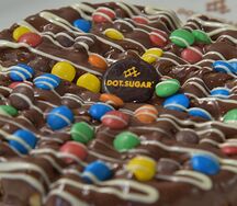 Waffles m&ms