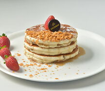 Maple syrup pancakes