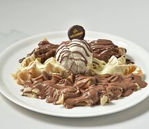 Crêpes fettucine mix chocolate