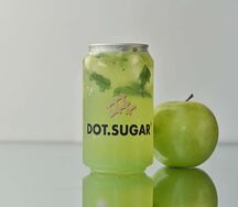 Apple juice mojito