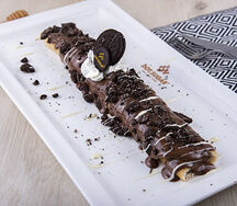 Crêpes rolls oreo