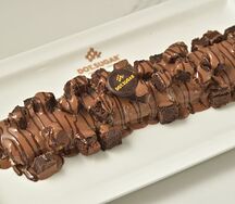 Crêpes rolls brownies