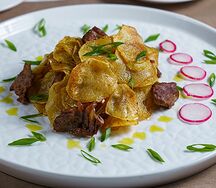 Картофель по-домашнему с мясом
