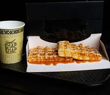 Gaufres caramel beurre salé