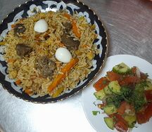 Плов с говядиной