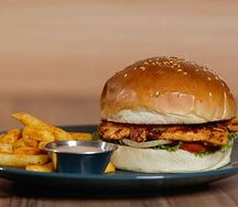 Burger poulet classique