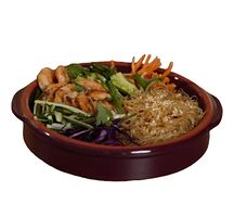 Salade crevette thai