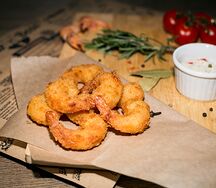 Креветки темпура