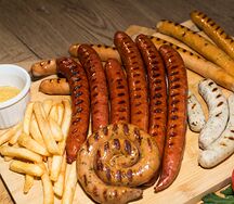 Большой пивной сет колбасок