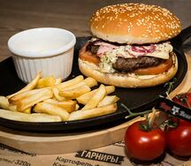 Бургер с говядиной