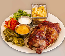 Poulet rôti entier