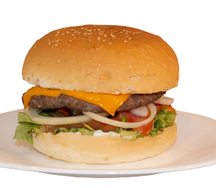 Cheese chicken buger