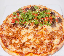 Pizza chawarma poulet