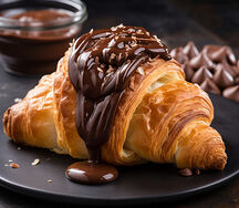 Croissant nutella
