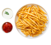Assiette de frites