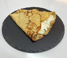 Блин с творожным сыром