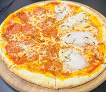 Пепперони & цыплёнок с грибами
