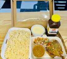 Lunch box poulet makô