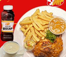 Menu 1/4 de poulet Mako
