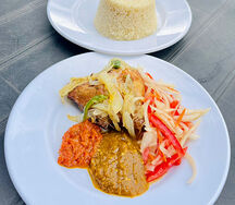Attiéké poulet grillé