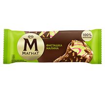 Мороженое эскимо в шоколаде Магнат Фисташка - Малина