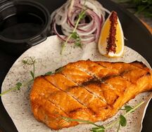 Стейк из семги