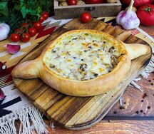 Хачапури по-аджарски Месье Жульен
