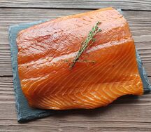 Филе сёмги слабой соли холодного копчения на ольхе S