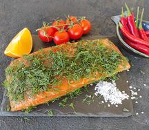 Филе сёмги слабой соли со свежим укропом M