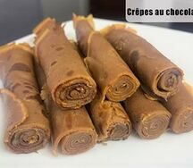 Mini crêpes au chocolat