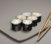 Маки с креветкой