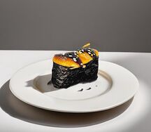 Запечённые суши с креветкой и унаги