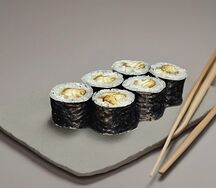 Маки с угрём
