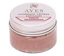 Gommage lèvres coco framboise