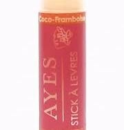 Stick à lèvres coco-framboise