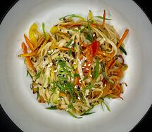 Лапша Удон с овощами