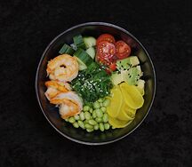 Поке с креветками