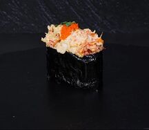 Острые суши с камчатским крабом