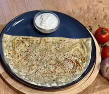 Кутаб с сыром