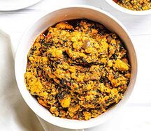 Eguisi soupe et eba