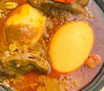 Sauce graine avec agouti
