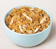 Вок с рисом и курицей