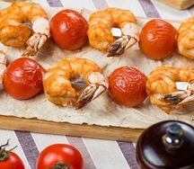 Жареные креветки