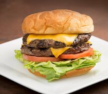 Double Suisse burger