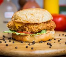 Burger chicken