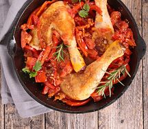 Poulet basquaise