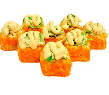 Запеченный ролл Медовый угорь