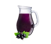 Морс из черной смородины домашний