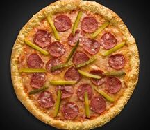 Пицца Пепперони по-деревенски